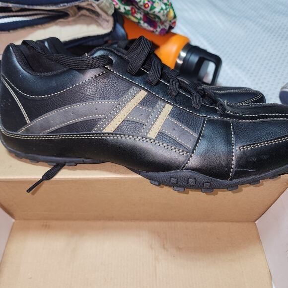 SKECHERS EUC MENS SIZE 13M MILAN SNEAKERS SHOES - Picture 3 of 10